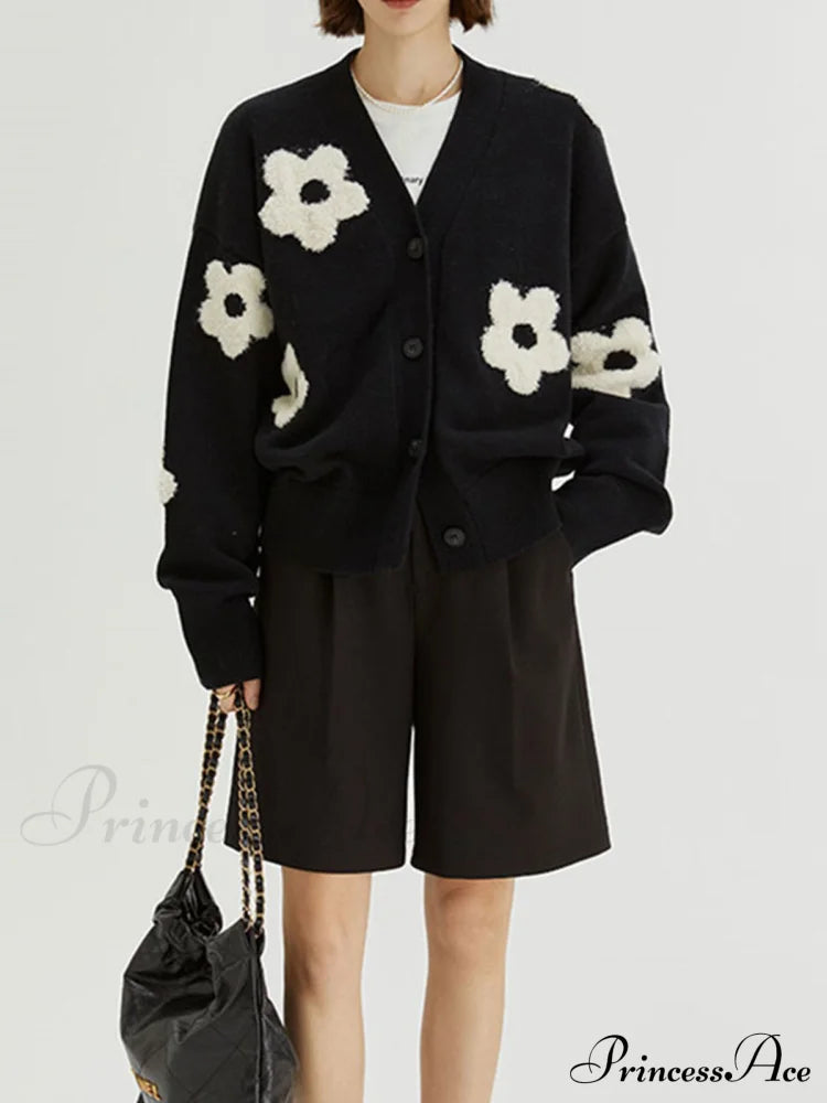 Floral Charming Cardigan