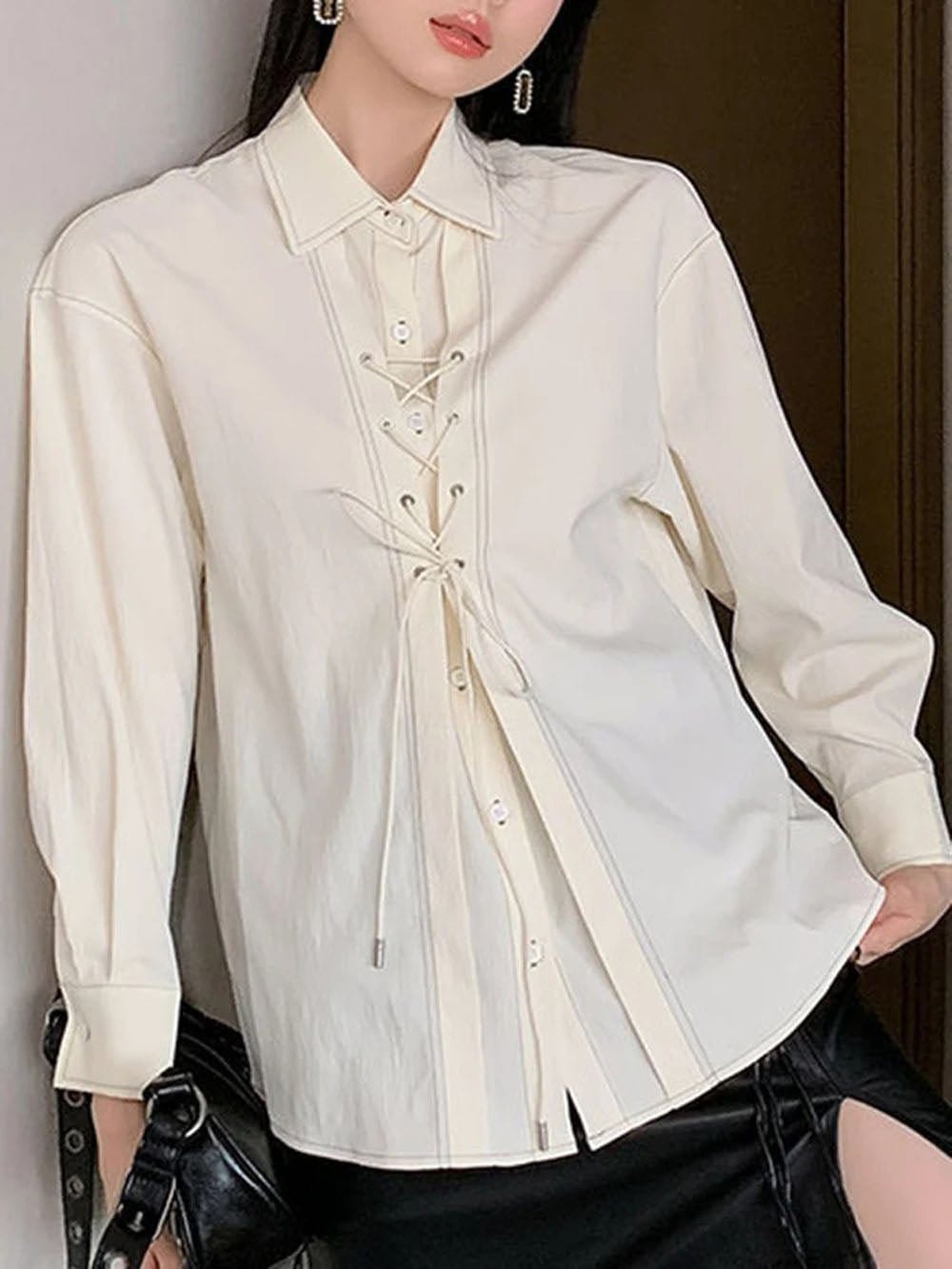 Single Breasted Blouse - Fashionpara