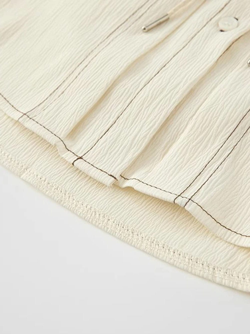 Single Breasted Blouse - Fashionpara