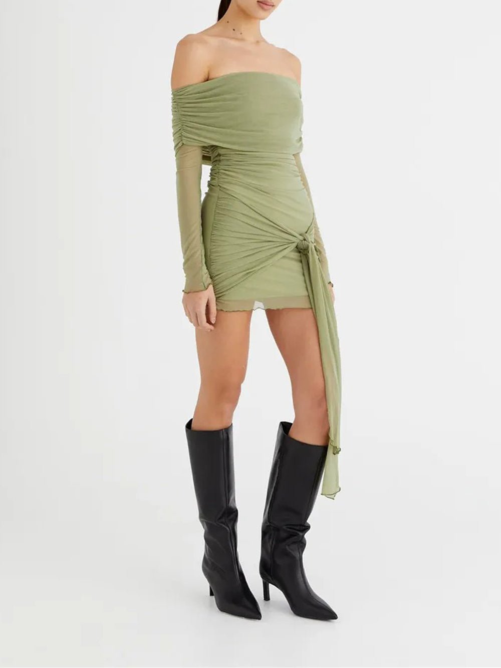Off Shoulder Backless - Fashionpara
