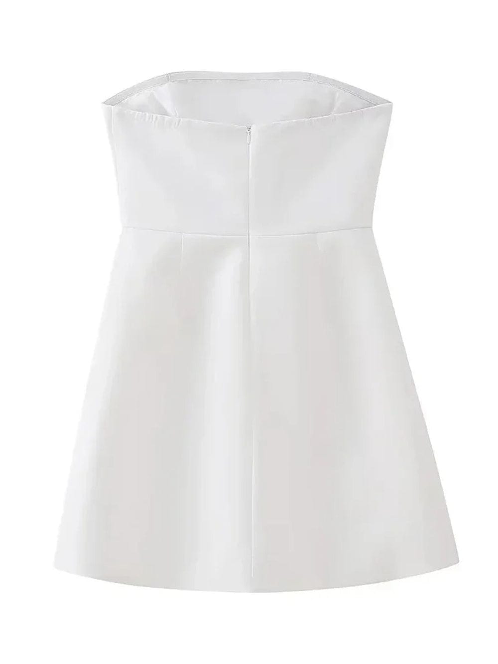 Strapless Mini Dress - Fashionpara