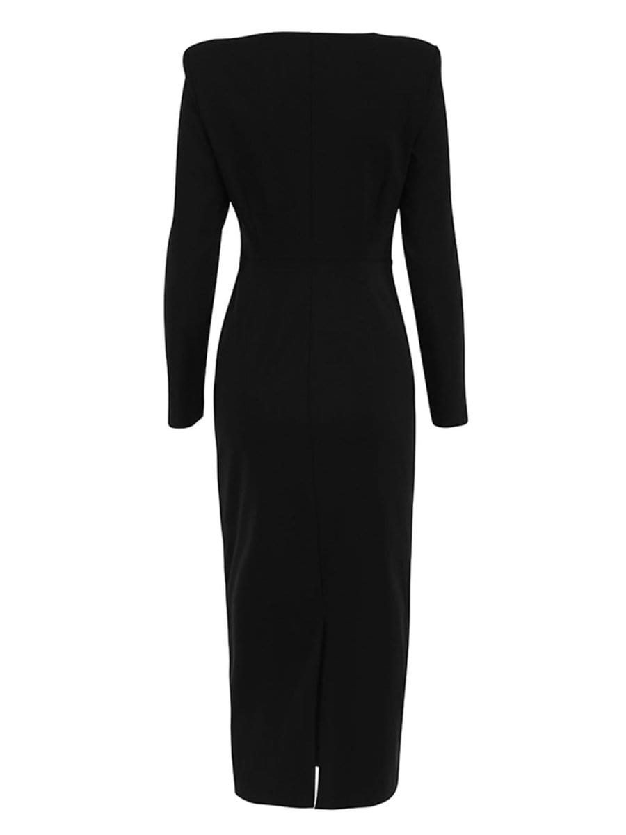Bodycon Midi Dress - Fashionpara