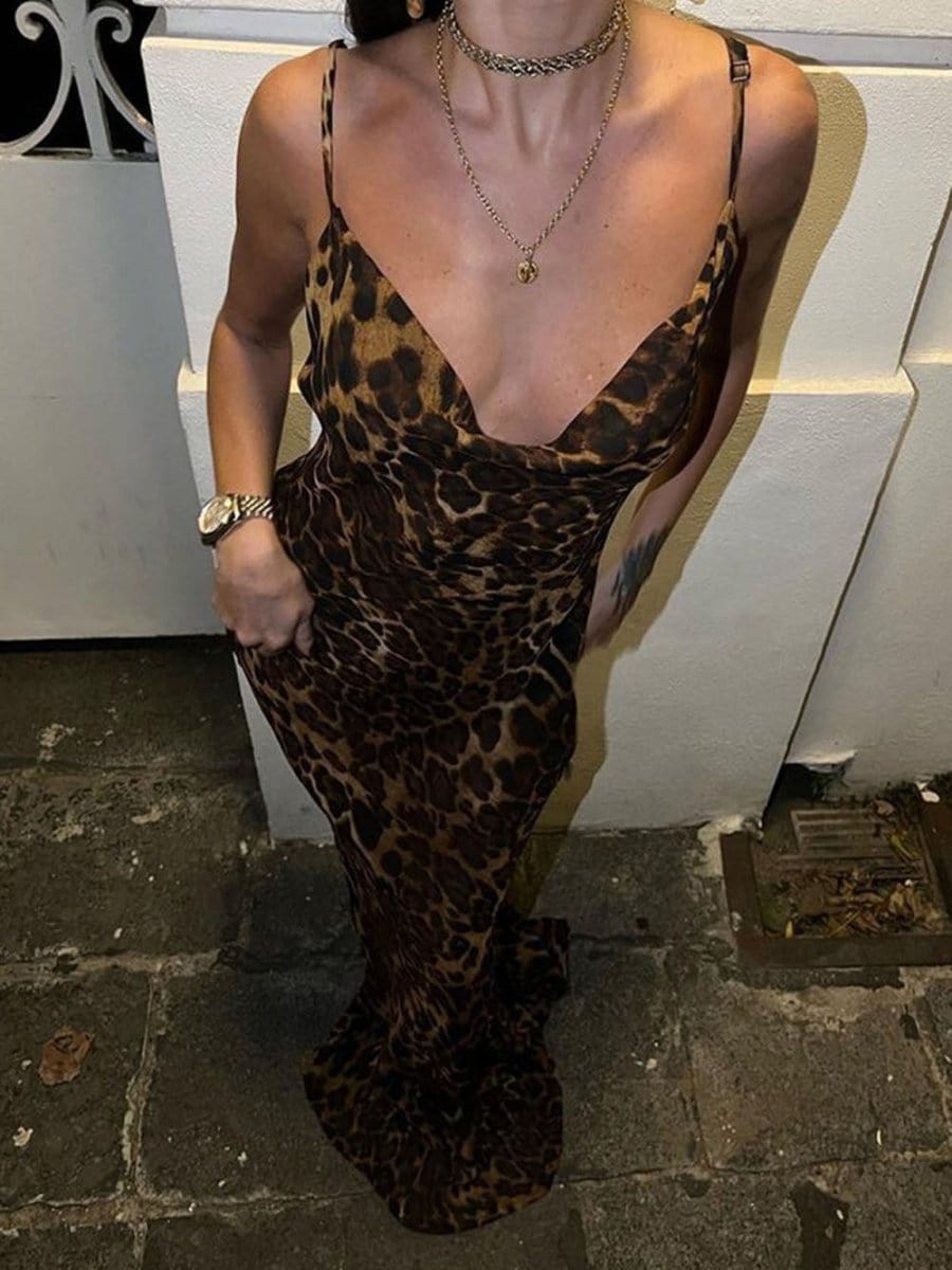 Bodycon Backless Maxi