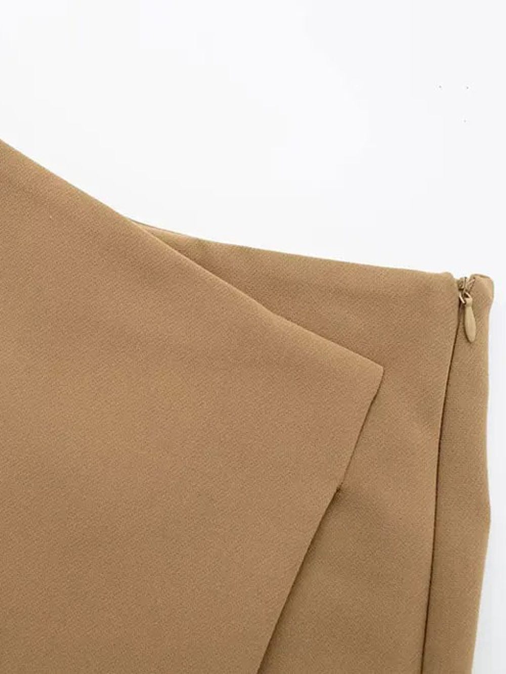 Asymmetric Mini Skirt - Fashionpara