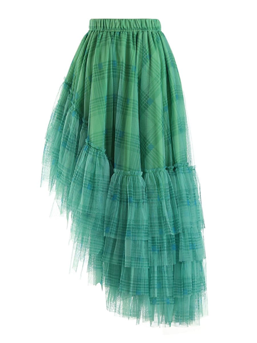 Asymmetrical Hem Skirt