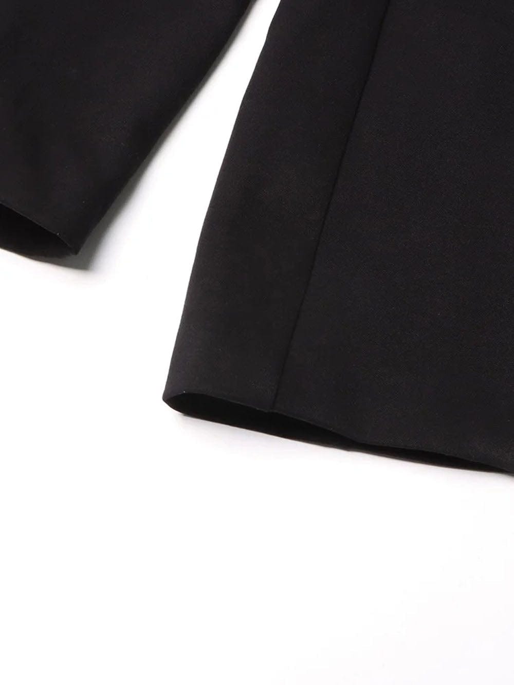 Hollow Out Blazer - Fashionpara