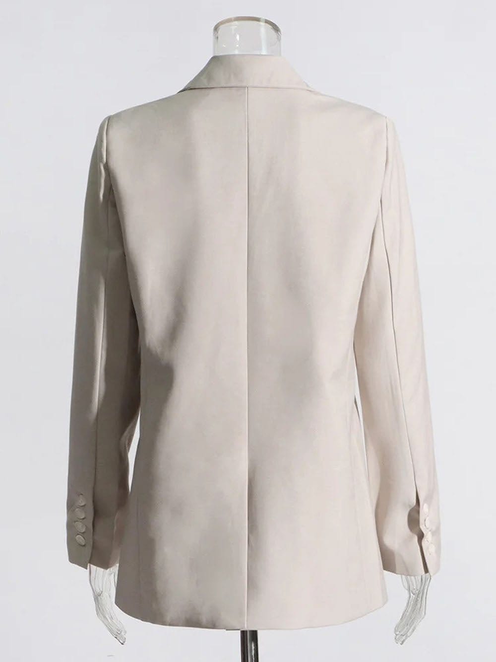 Hollow Out Blazer - Fashionpara