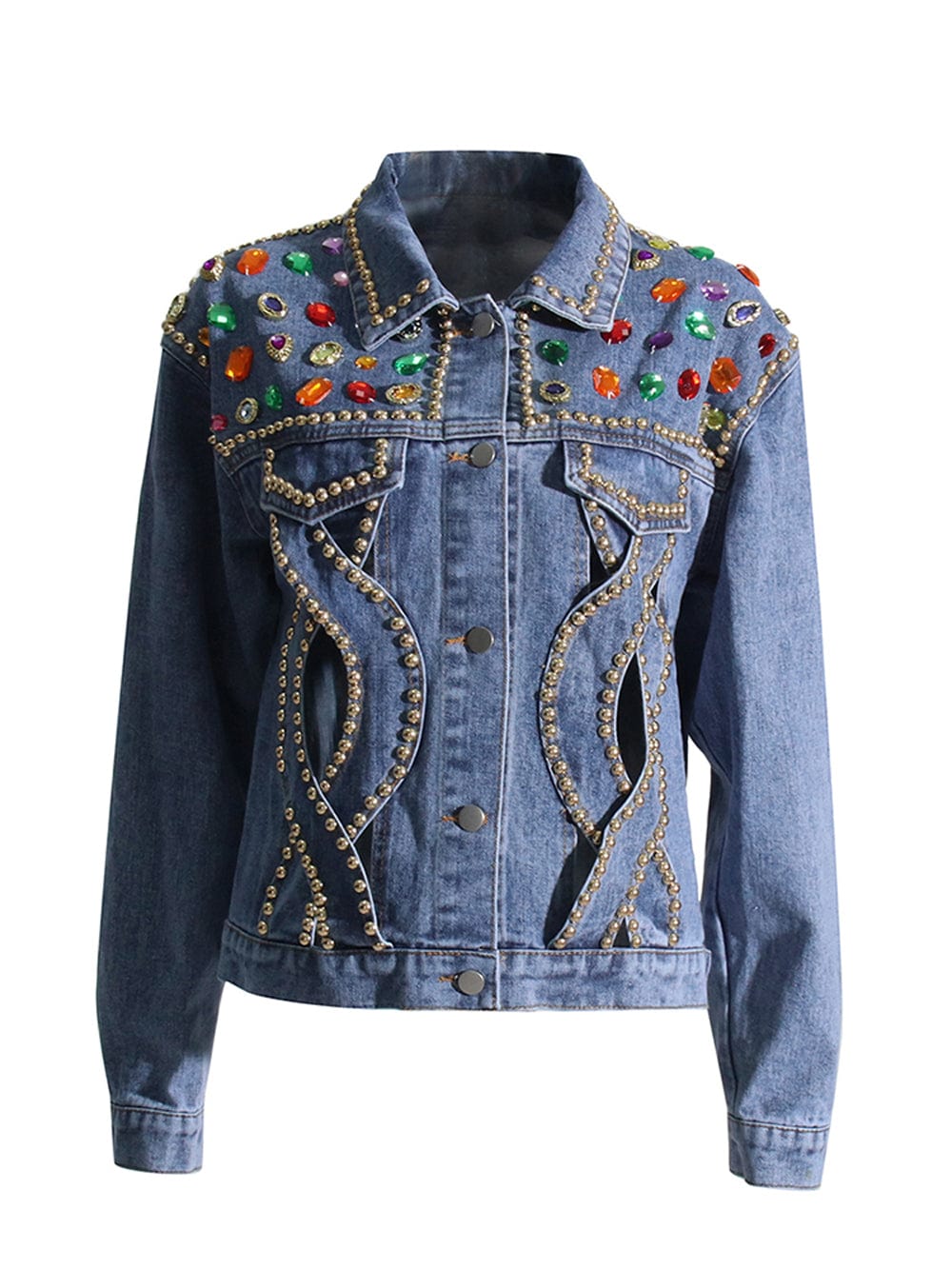 Hollow Out Spliced - Fashionpara