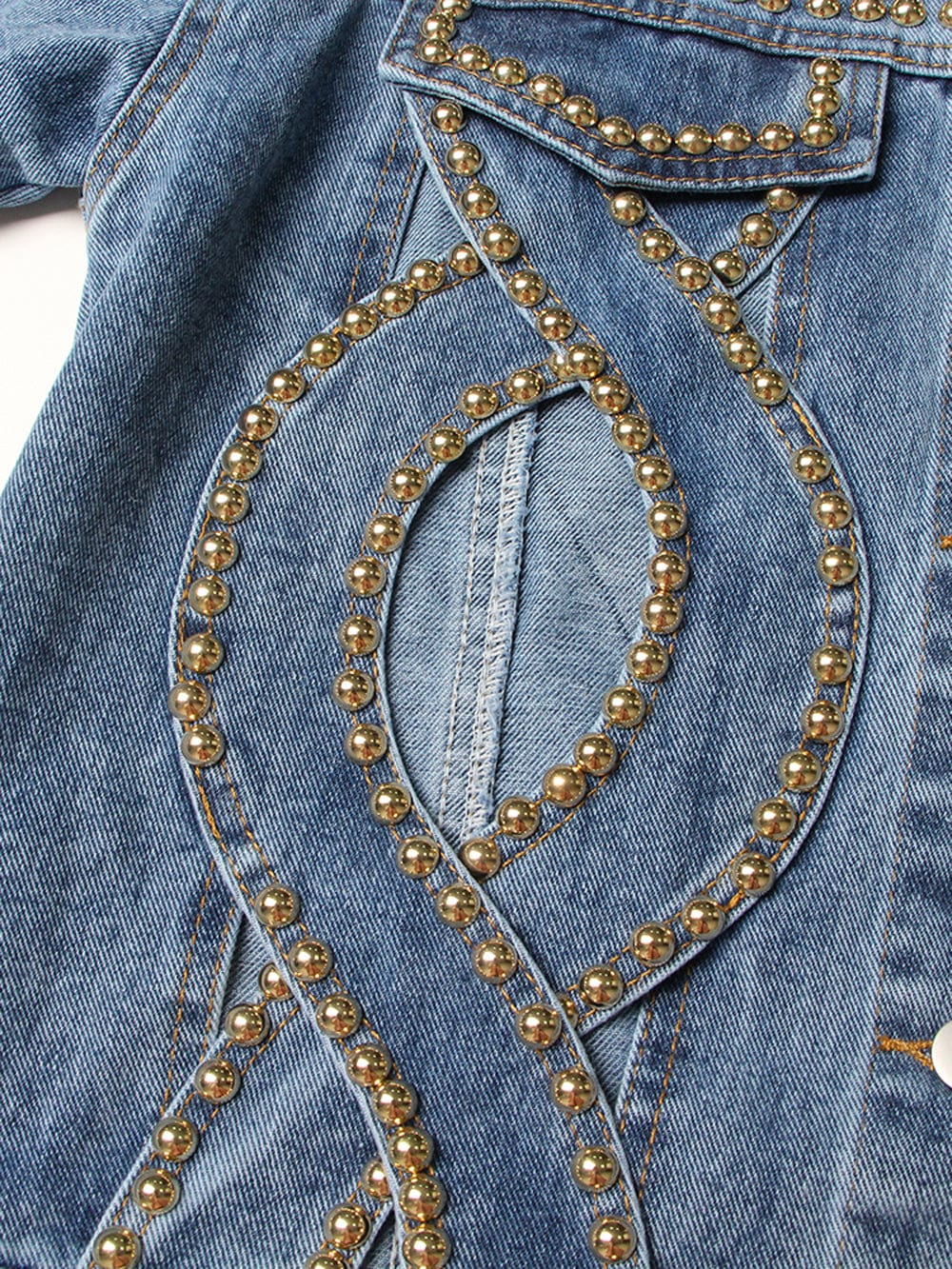 Hollow Out Spliced - Fashionpara