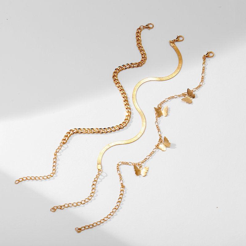 KittenAlarm - Harper Gold Chain Anklet