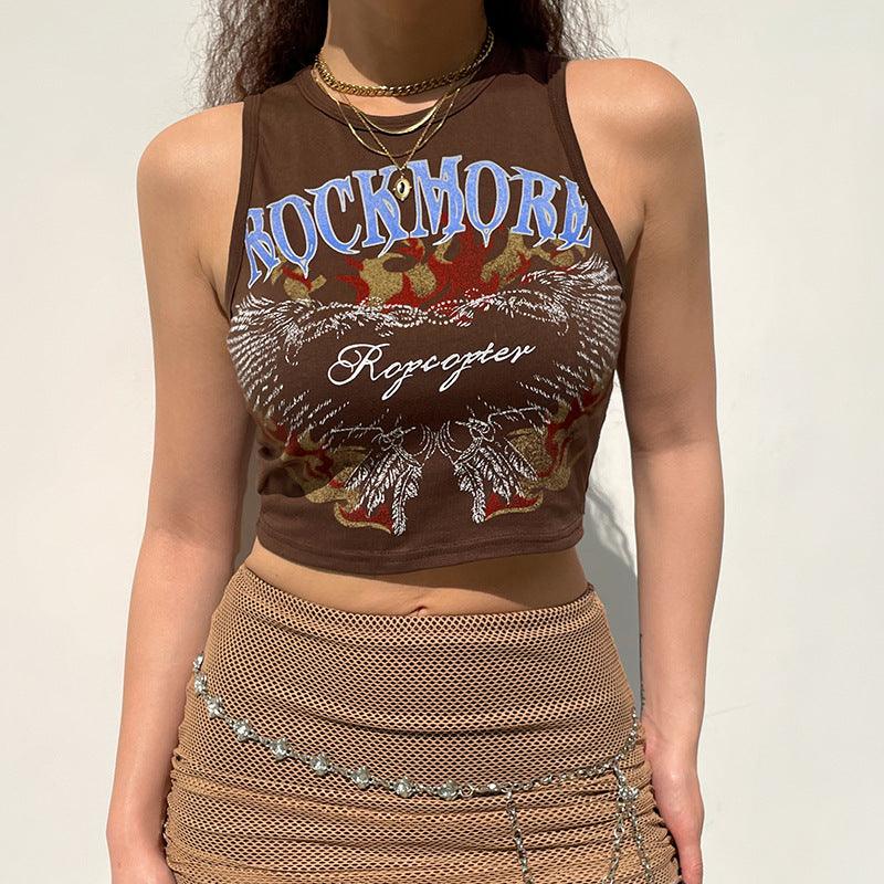 KittenAlarm - Haven Printed Tank Top