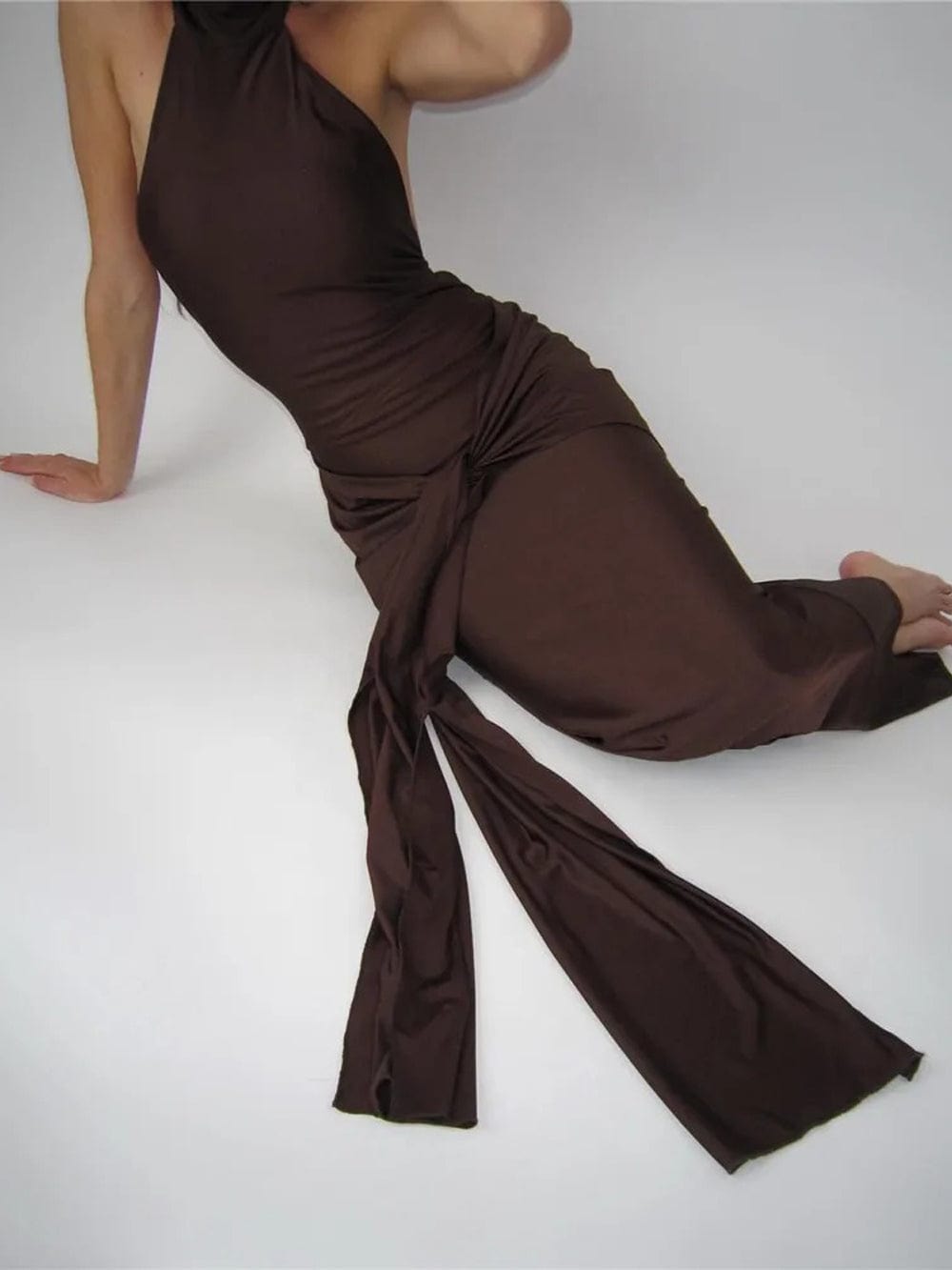 Backless Bodycon Maxi - Fashionpara