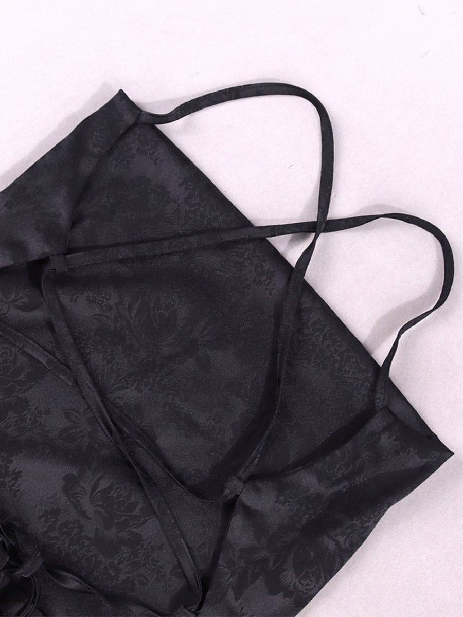 Backless Midi Dress - Fashionpara