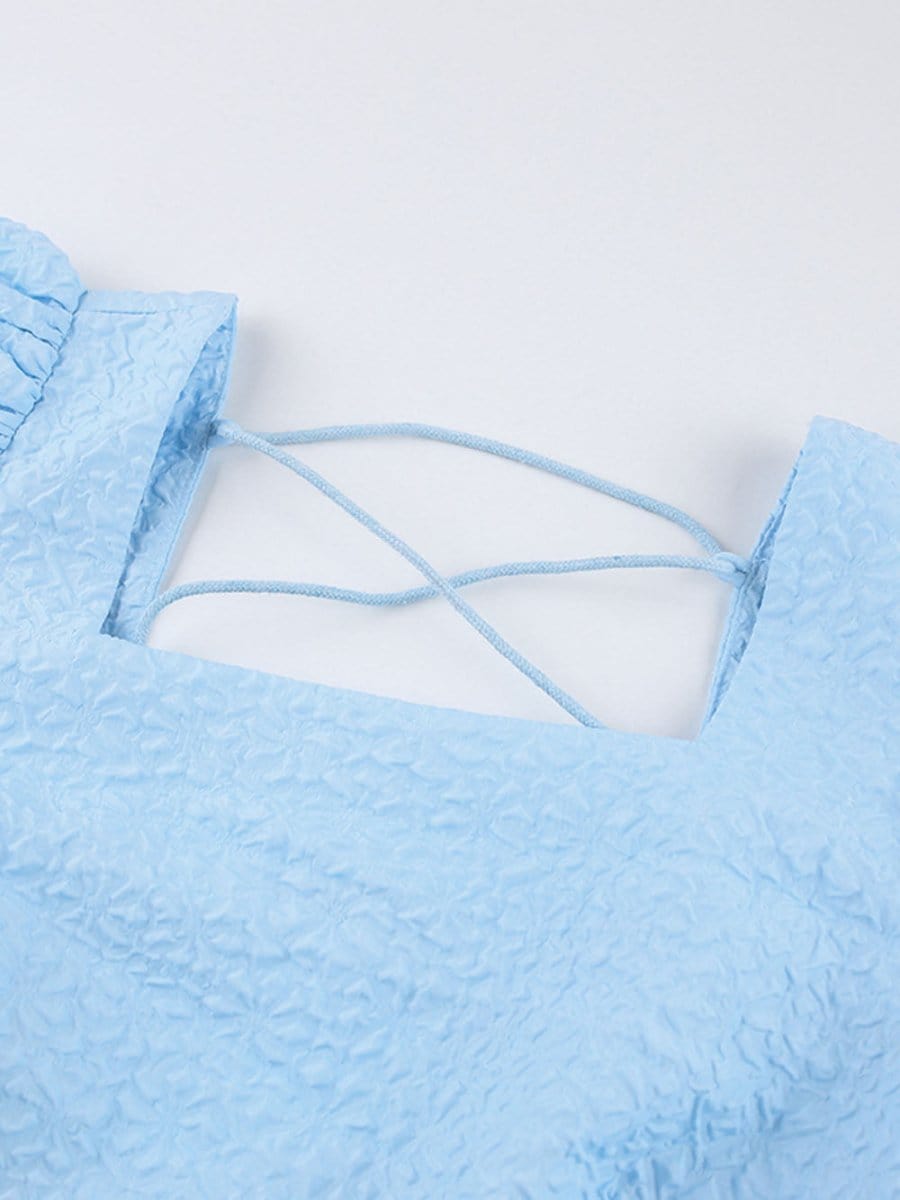 Backless Mini Dress - Fashionpara