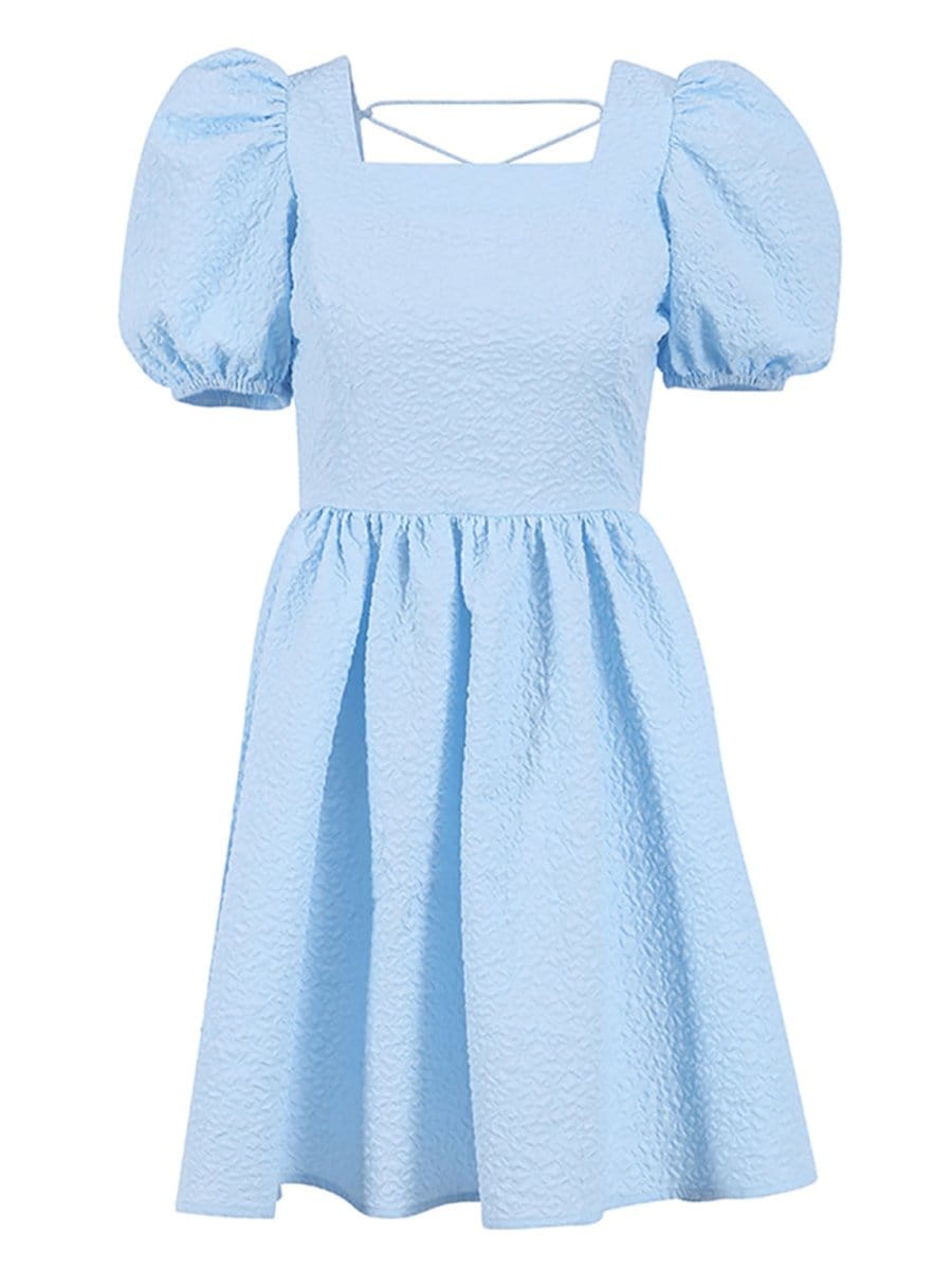 Backless Mini Dress - Fashionpara