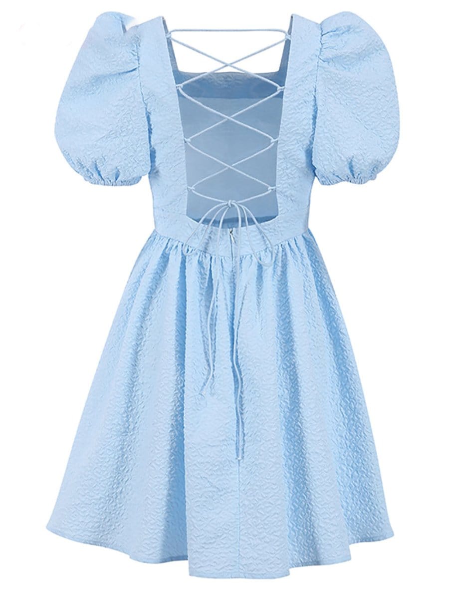 Backless Mini Dress - Fashionpara