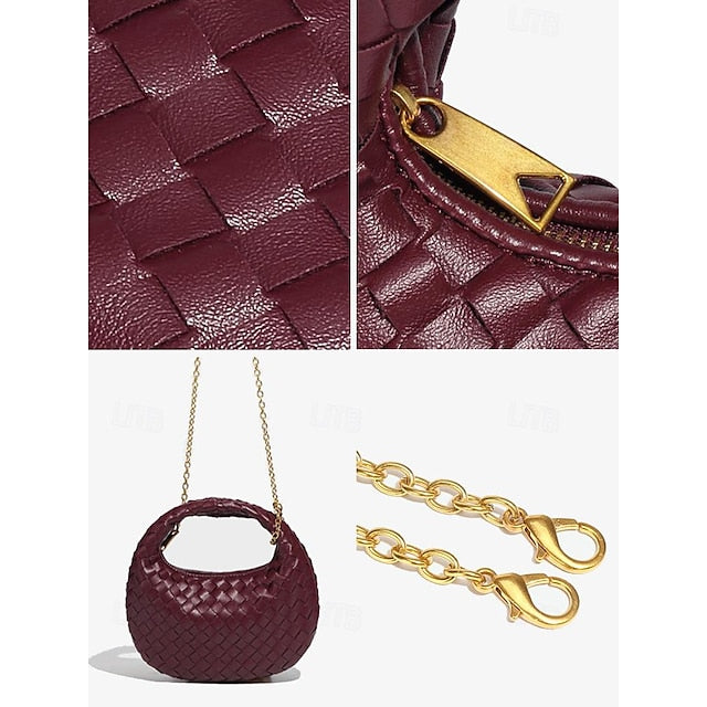 Wristlet Bag PU Party Handbag Evening Leather