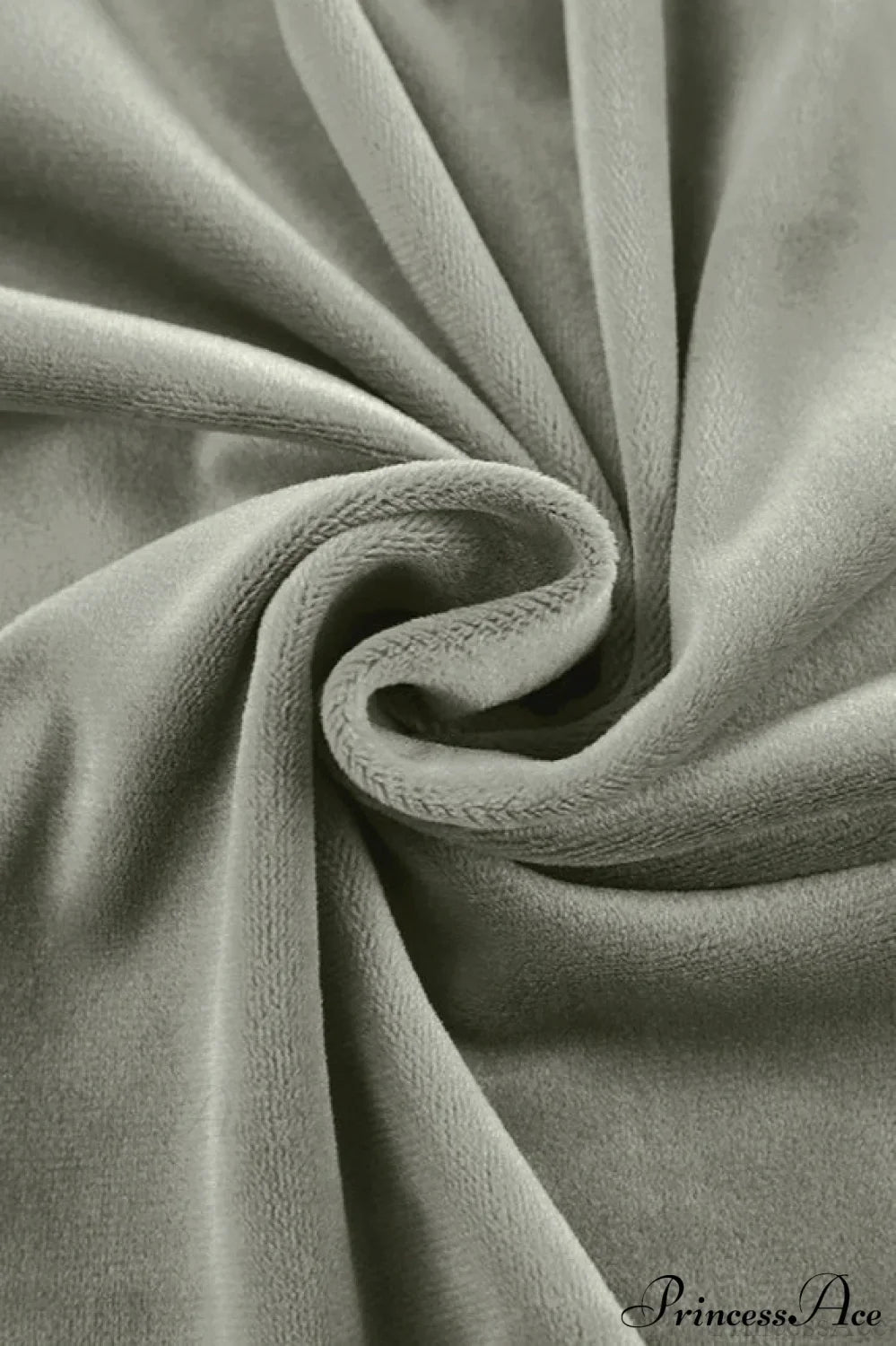 High Waist Slim Green Silver Fox Fur Mermaid Skirt