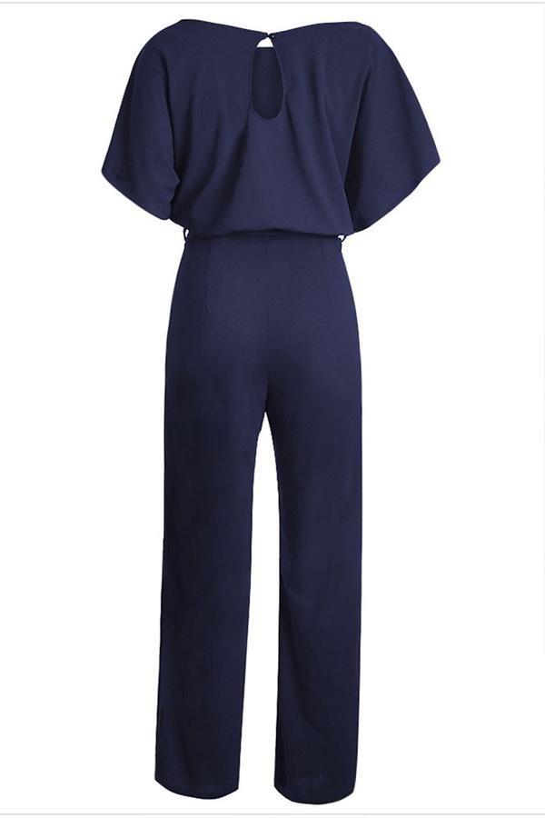 High Waist Wide Leg Trousers