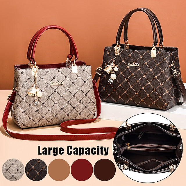 Men's PU Party Leather Bag Shoulder Handbag