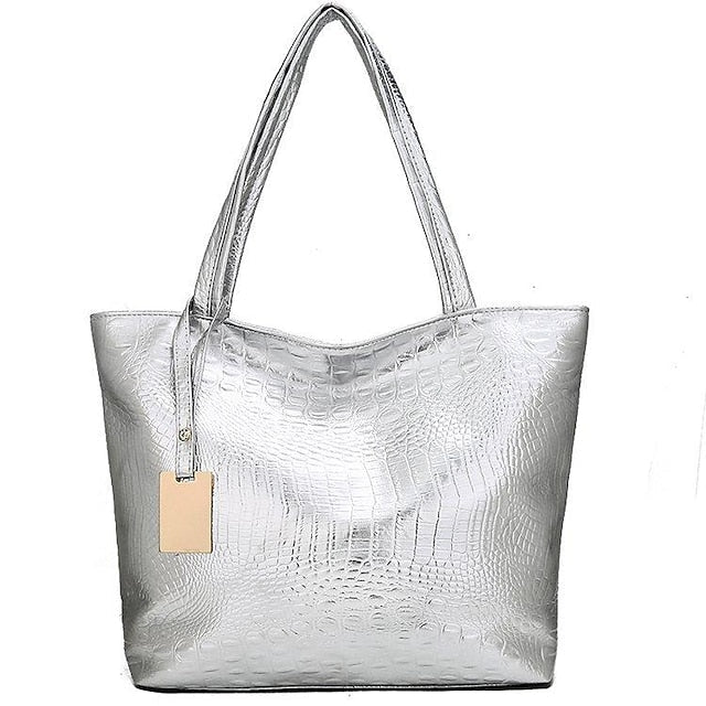 Shoulder Leather Tote Nylon PU Bag Outdoor