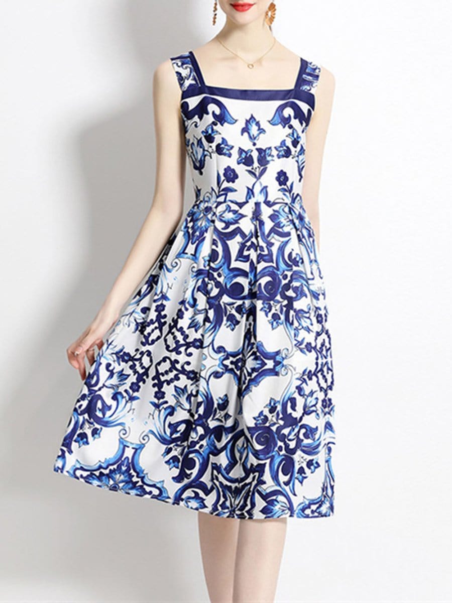 Backless Midi Dress - Fashionpara