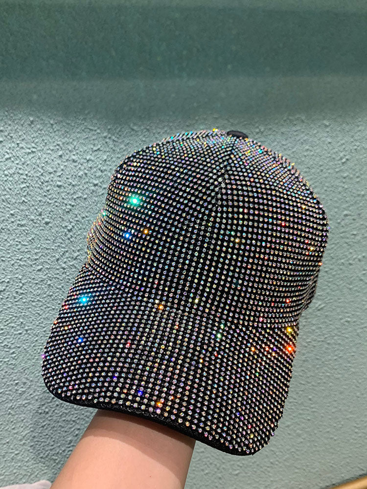 Bling Full Rhinestone Baseball Caps