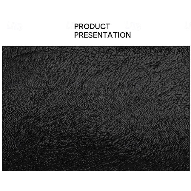 Stylish Large Blue Leather Handbag Faux