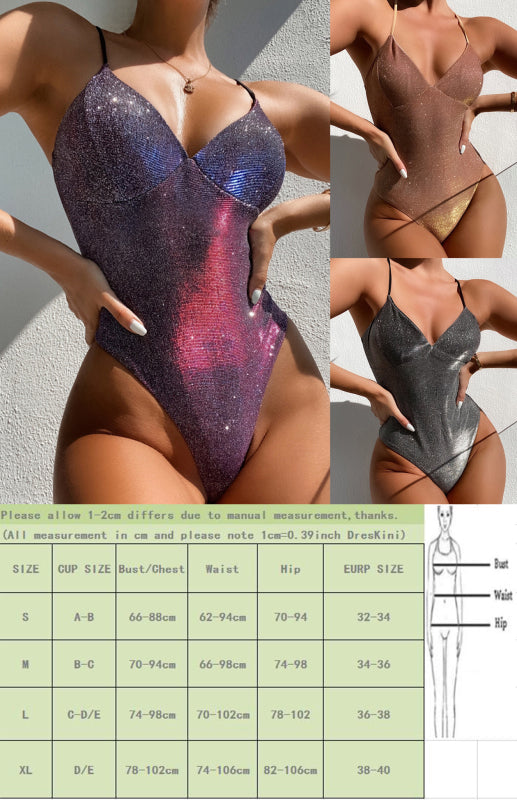 Flash Bikini Sexy One-Piece Swimsuit - Fashionpara
