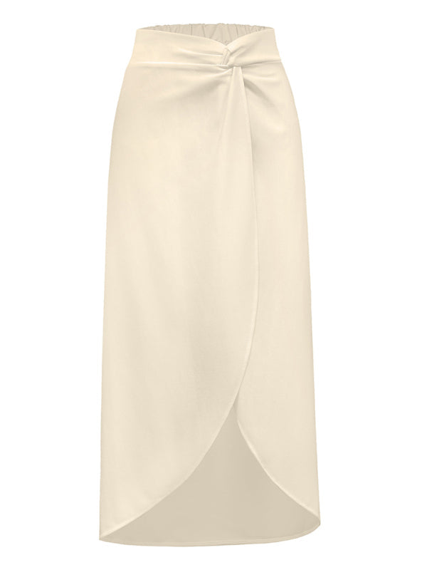 New swimsuit color matching sexy hollow seaside resort swimsuit/wrap skirt - Fashionpara