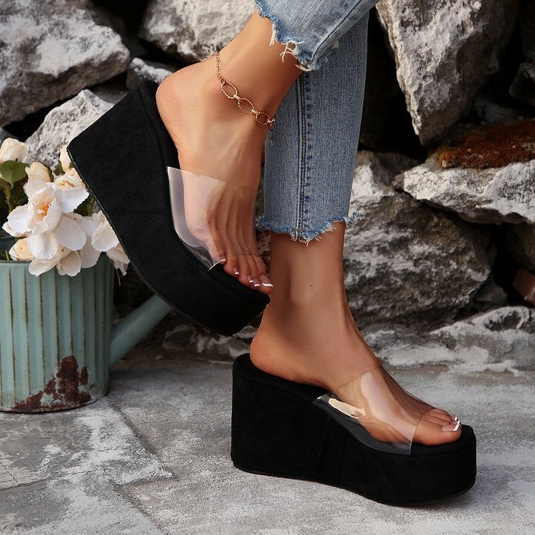 Cross Platform Flip-Flop Sandals