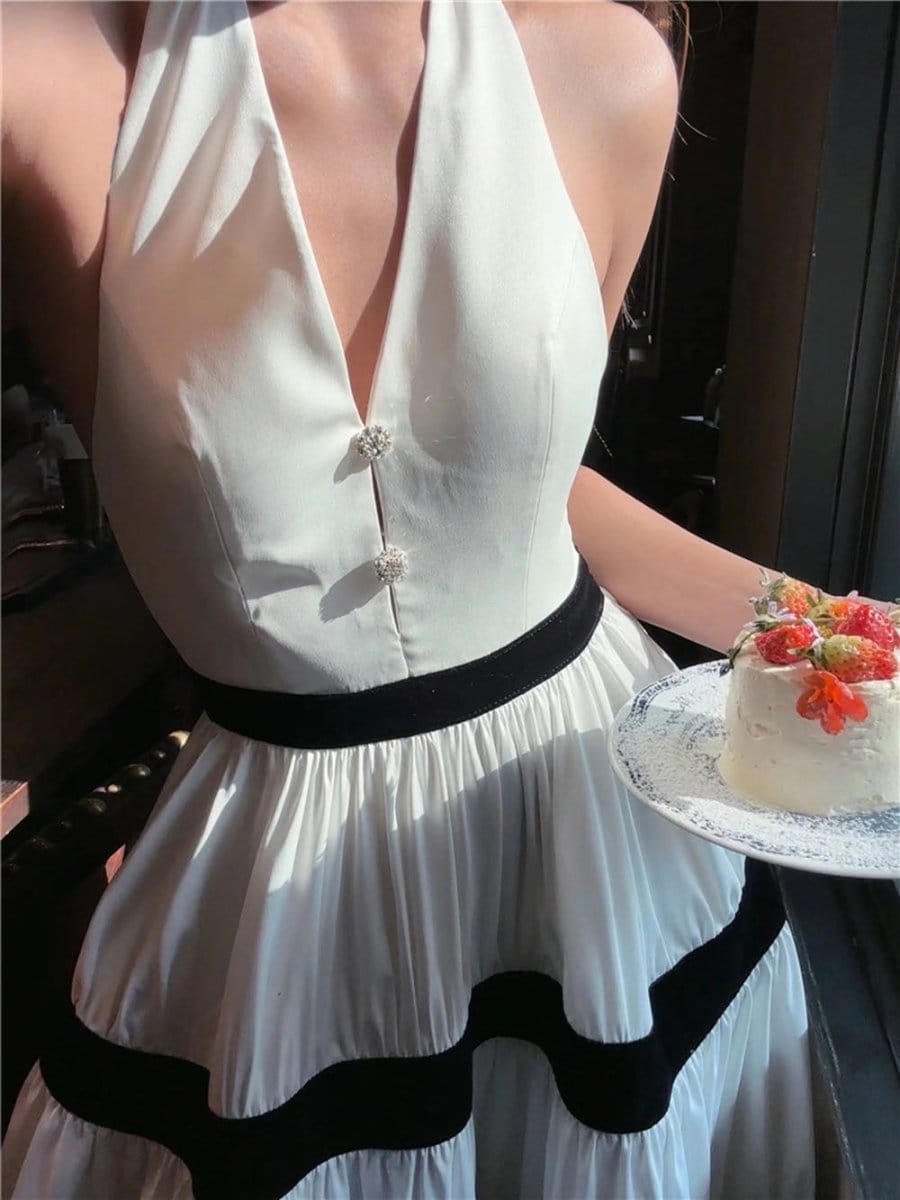 Sleeveless Maxi Dress - Fashionpara