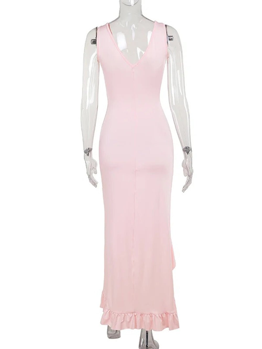 Sleeveless Maxi Dress - Fashionpara