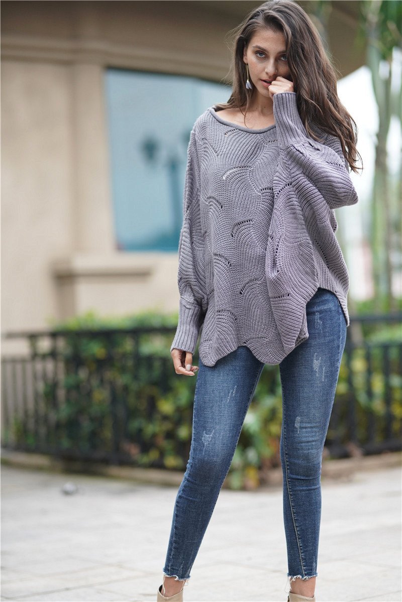 RadyRin It All Works Out Knit Sweater in Elegant Green