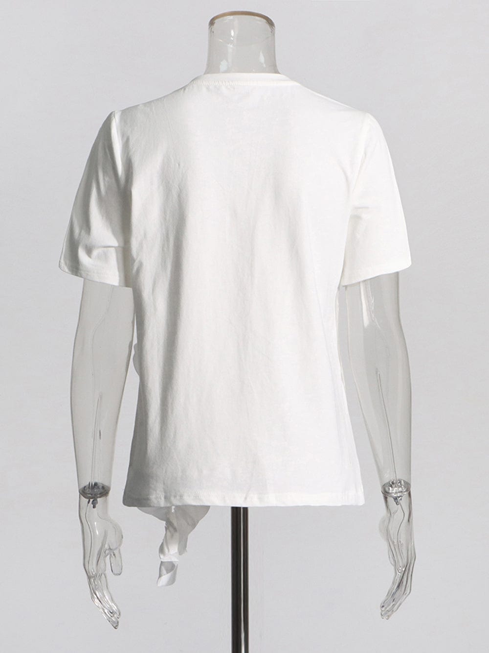 Appliques Folds Top - Fashionpara