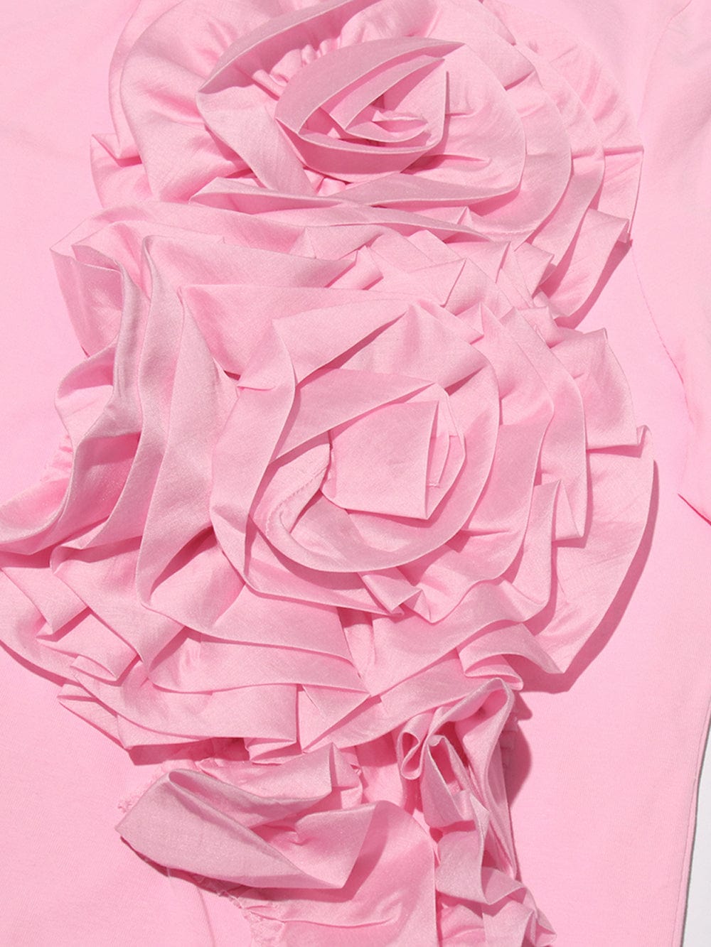 Appliques Folds Top - Fashionpara