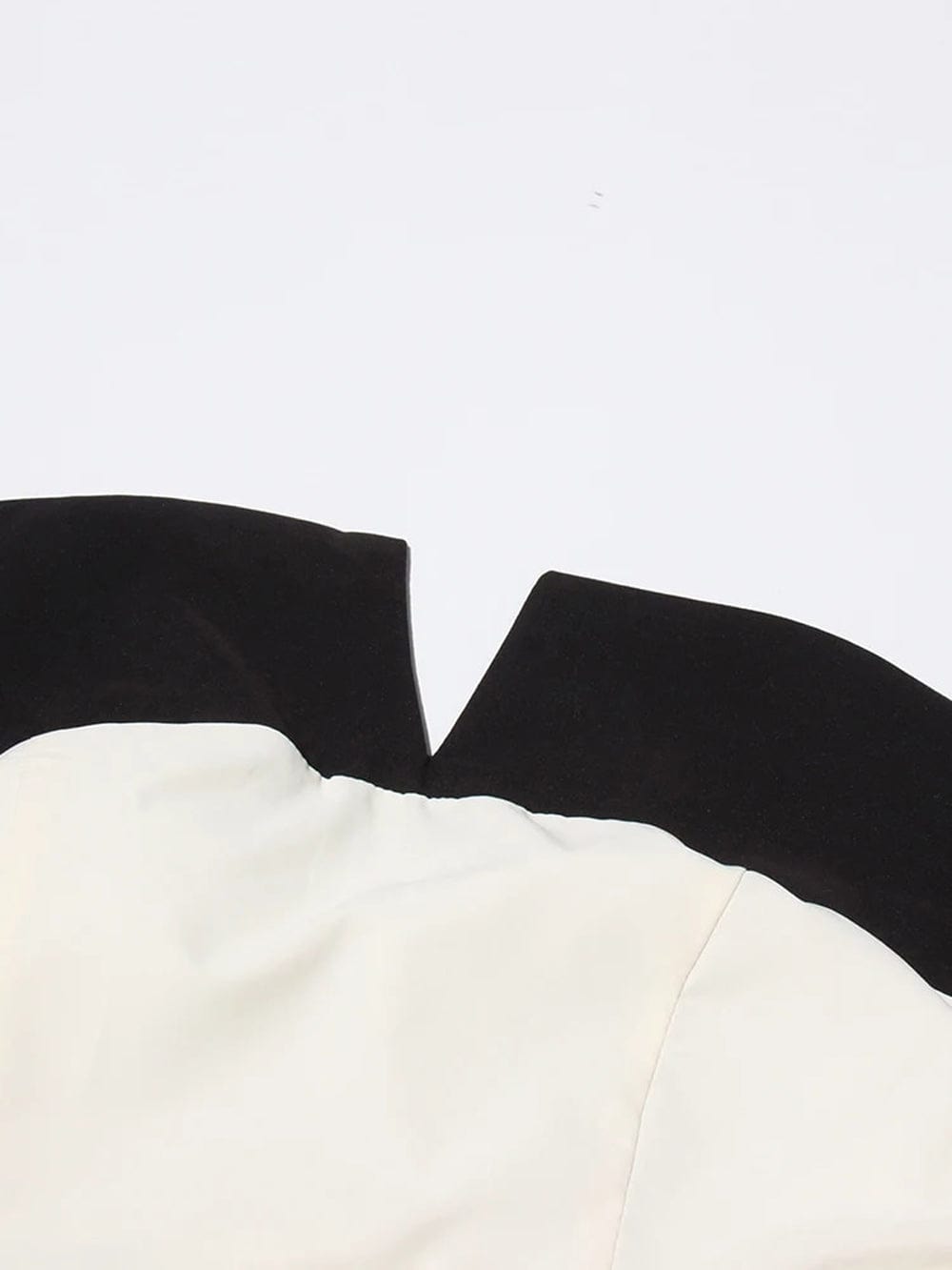 Strapless Appliques Dress - Fashionpara