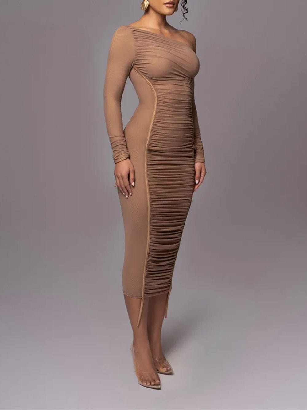 Backless Bodycon Midi - Fashionpara