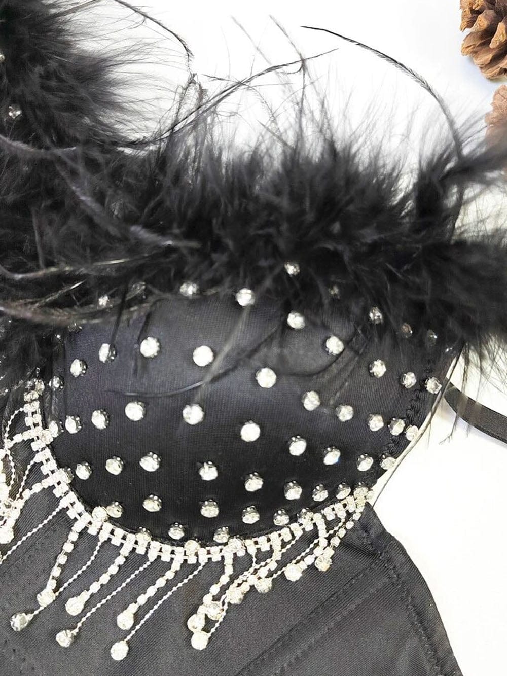 Feather Diamond Square - Fashionpara