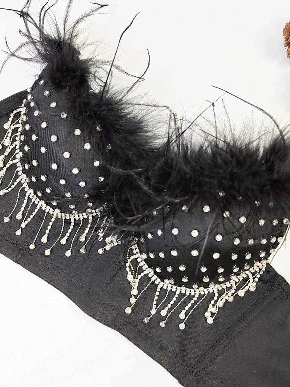 Feather Diamond Square - Fashionpara