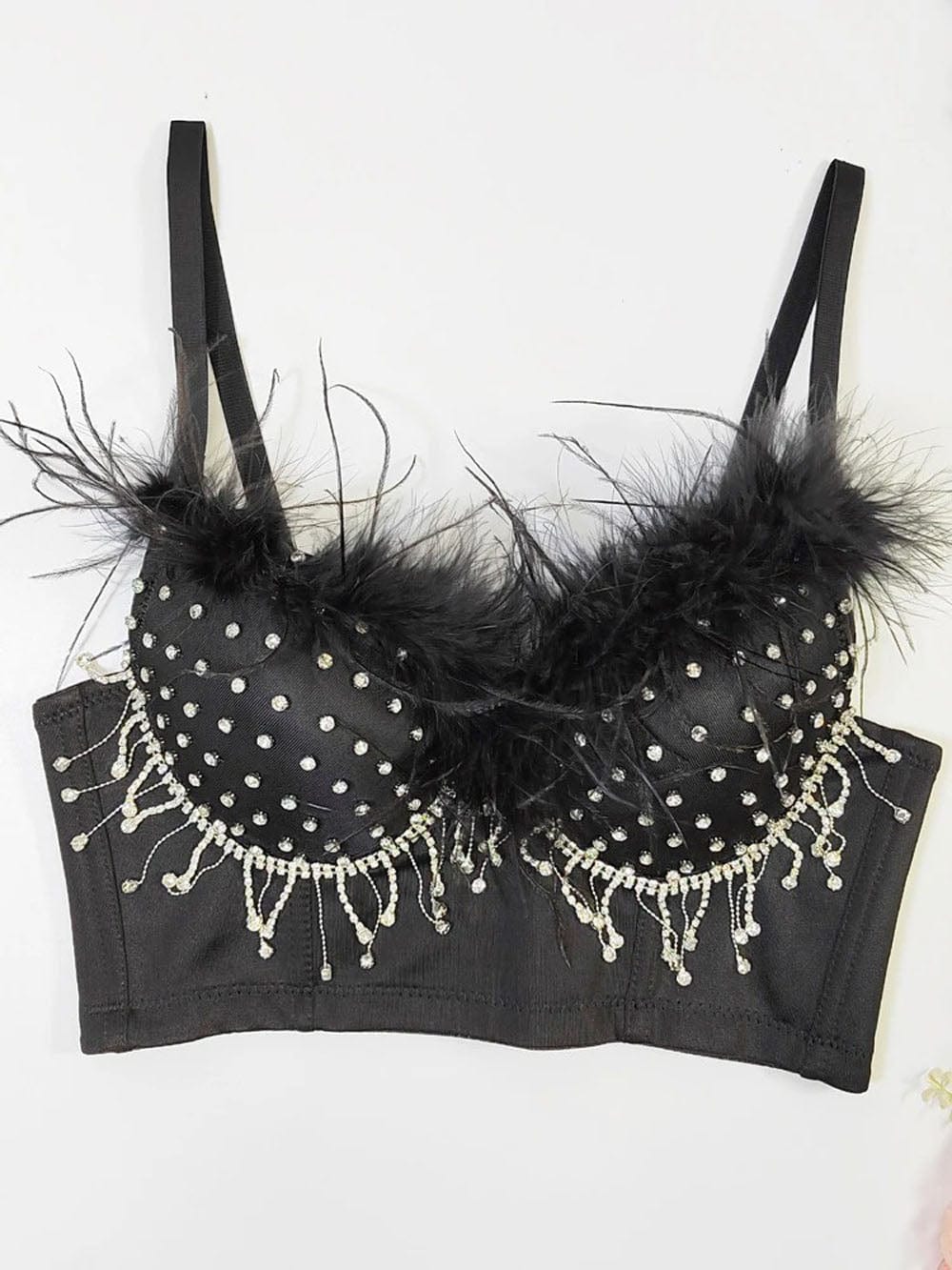 Feather Diamond Square - Fashionpara