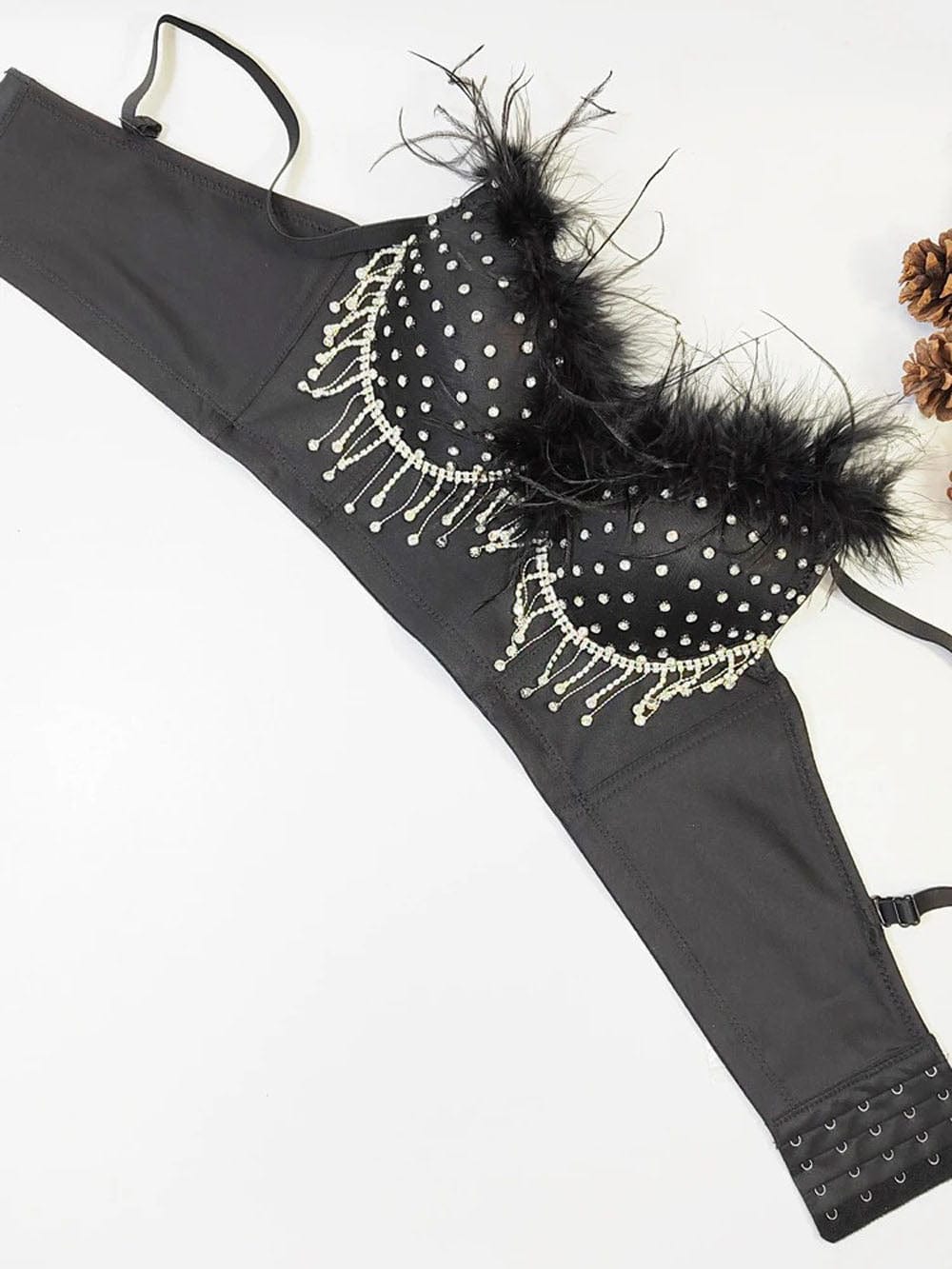 Feather Diamond Square - Fashionpara
