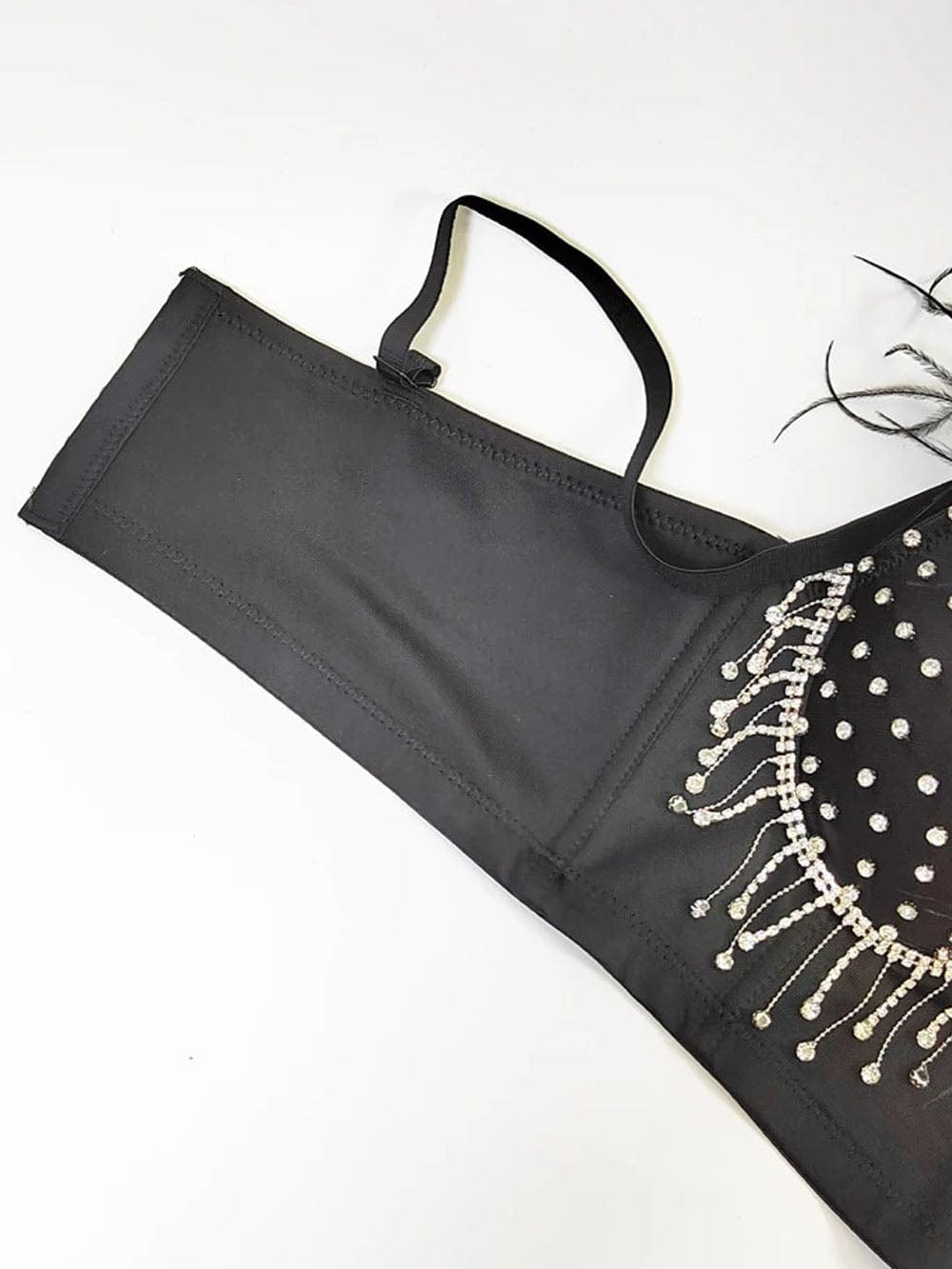 Feather Diamond Square - Fashionpara