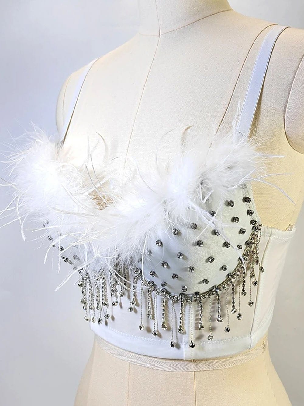 Feather Diamond Square - Fashionpara