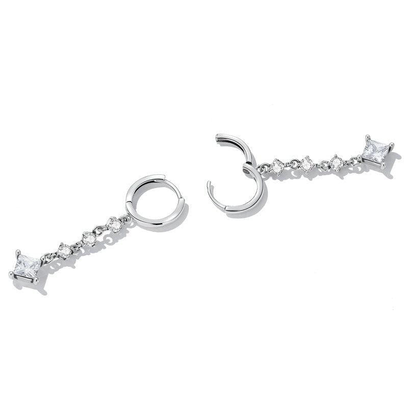 KittenAlarm - Jane Dangling Diamond Earrings