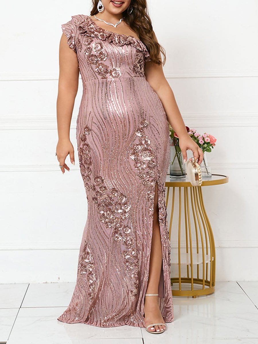 Ruffle Maxi Dress - Fashionpara