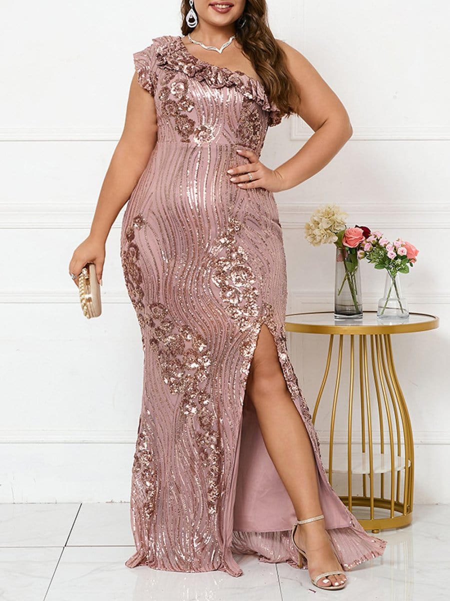 Ruffle Maxi Dress - Fashionpara