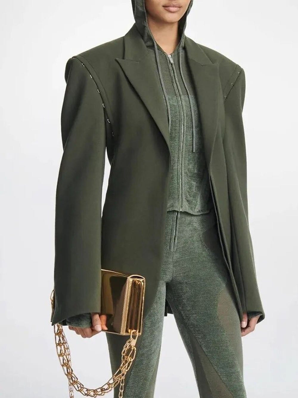 Single Breasted Blazer - Fashionpara