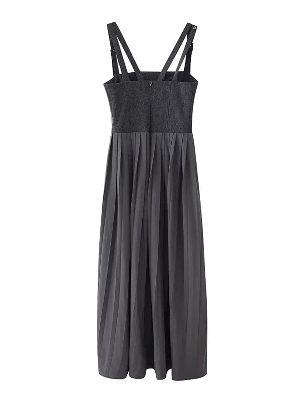 Backless Midi Dress - Fashionpara