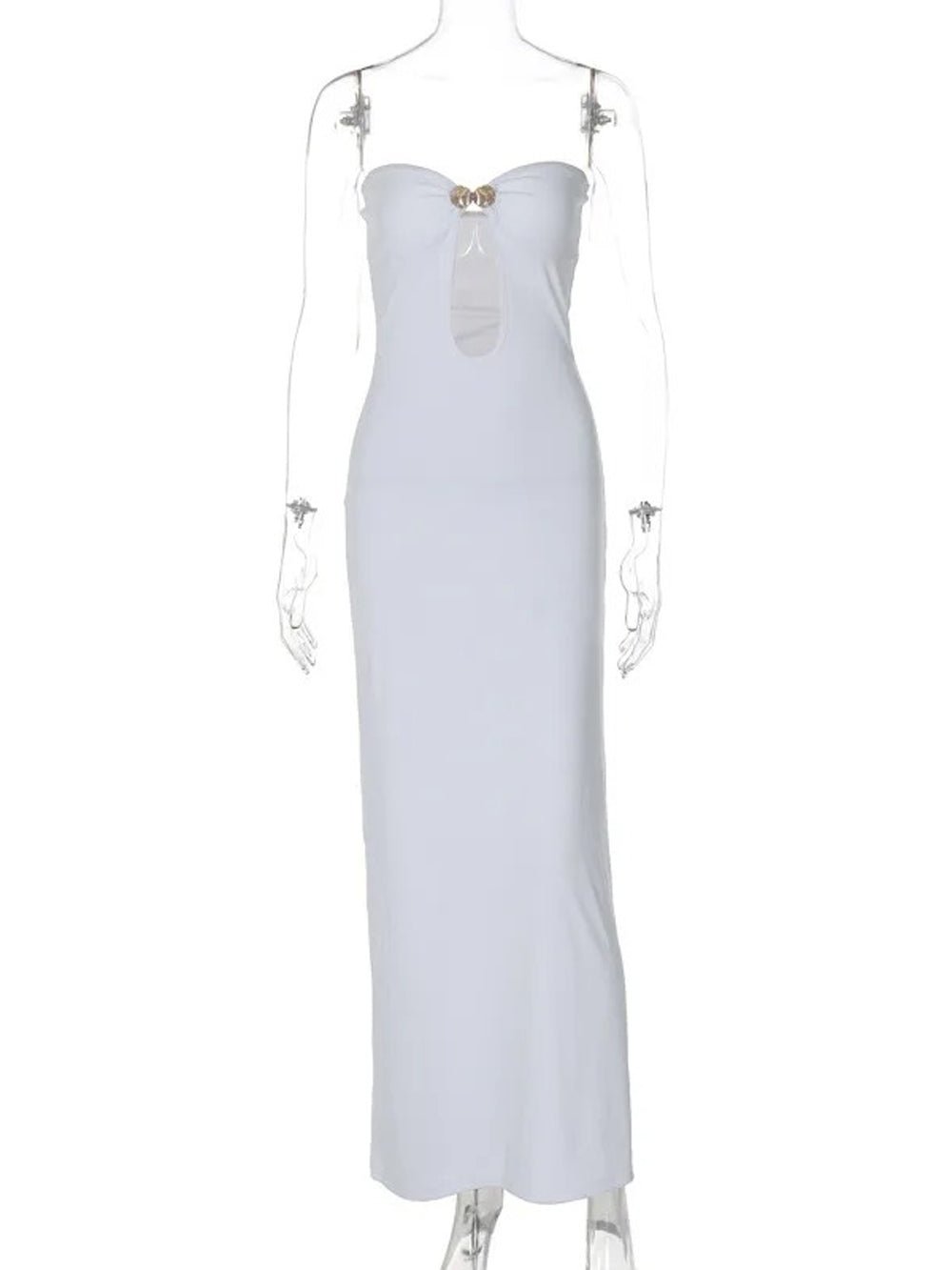 Hollow Out Backless - Fashionpara